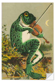 Wall sticker The Frog &amp; The Fiddle