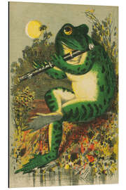 Alubild Der Frosch und die Flöte