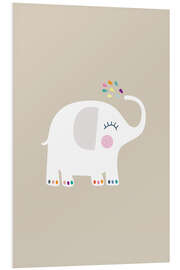 Hartschaumbild Kleiner Elefant