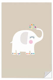 Wandsticker Kleiner Elefant