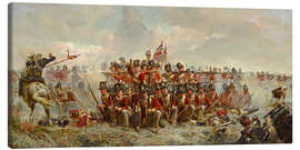 Leinwandbild Das 28. Regiment bei Quatre Bras - Lady Butler