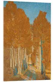 Acrylglasbild Herbstlandschaft - John Sten, 1906