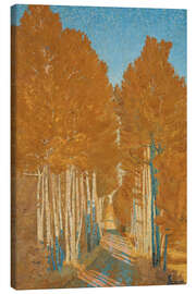 Leinwandbild Herbstlandschaft - John Sten, 1906