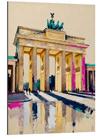 Magnettafel Berlin im Morgenlicht