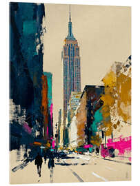 Acrylglasbild New York - Stadt der Energie - artill