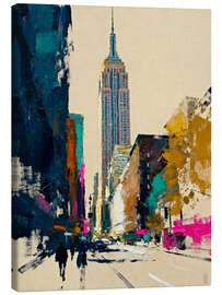 Leinwandbild New York - Stadt der Energie - artill