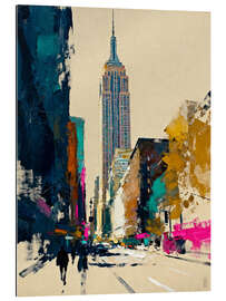 Quadro em plexi-alumínio New York - City of Energy - Softlight Boutique