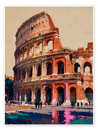 Poster Rom - Der Atem der Geschichte - artill