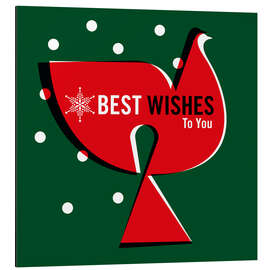 Tableau en aluminium Best Wishes To You - Bo Lundberg