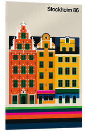 Acrylglasbild Stockholm 86