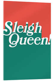 Acrylglasbild Sleigh Queen - Bo Lundberg