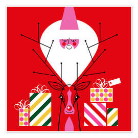 Poster Rudy und der Weihnachtsmann