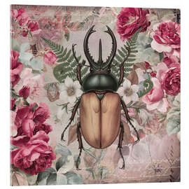Acrylglasbild Blumenkäfer - Andrea Haase