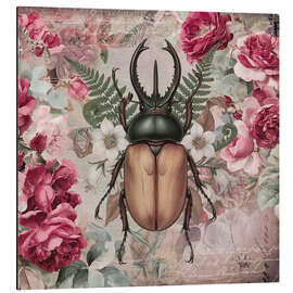 Alubild Blumenkäfer - Andrea Haase
