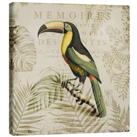 Leinwandbild Tukans Tropenparadies - Andrea Haase