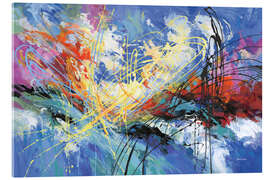 Acrylglasbild Symphonie der positiven Energie - Leon Devenice