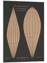 Tableau en verre acrylique Plantago, 1892 - Ferdinand Moser