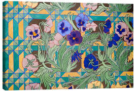 Leinwandbild Fresko in der Franziskanerkirche, Krakau II - Stanislaw Wyspianski