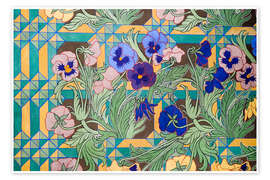 Wandbild Fresko in der Franziskanerkirche, Krakau II - Stanislaw Wyspianski