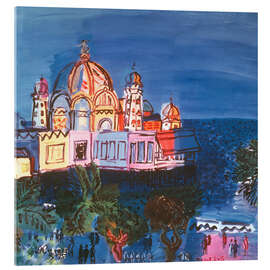 Acrylglasbild Nizza, Casino de la Jetée - Raoul Dufy