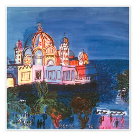 Wandbild Nizza, Casino de la Jetée - Raoul Dufy
