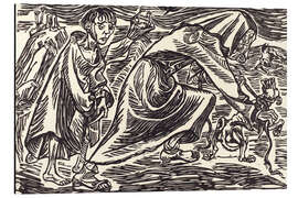 Tableau en aluminium The Dog Catcher