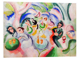 Hartschaumbild L'Apéritif (Der Aperitif), 1908