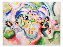 Wandbild L'Apéritif (Der Aperitif), 1908 - Raoul Dufy