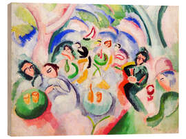 Holzbild L'Apéritif (Der Aperitif), 1908