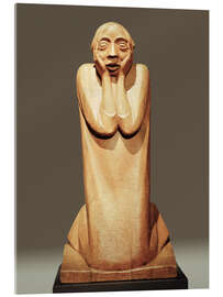 Acrylglasbild Das Grauen, 1923 - Ernst Barlach