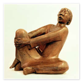 Wandbild Singender Mann, 1928 - Ernst Barlach