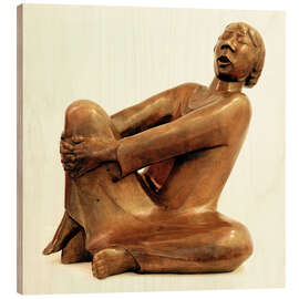 Stampa su legno Singing Man, 1928 - Ernst Barlach