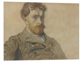 Hartschaumbild Selbstbildnis, 1903