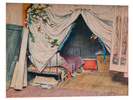 Hartschaumbild Das Pariser Atelier des Künstlers, 1893