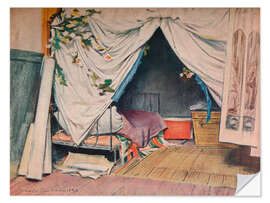 Wandsticker Das Pariser Atelier des Künstlers, 1893