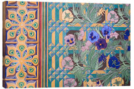 Leinwandbild Fresko in der Franziskanerkirche, Krakau I - Stanislaw Wyspianski