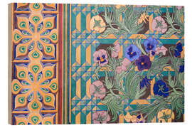 Holzbild Fresko in der Franziskanerkirche, Krakau I - Stanislaw Wyspianski