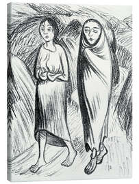 Leinwandbild Steiniger Weg - Ernst Barlach