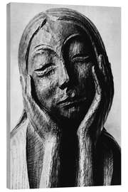 Holzbild Die Tänzerin - Ernst Barlach