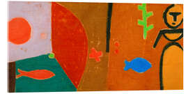 Acrylglasbild Märchen von den beiden Fischen - Paul Klee