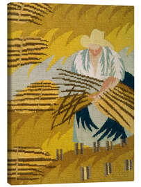 Leinwandbild La moisson (Die Ernte), 1942 - Raoul Dufy