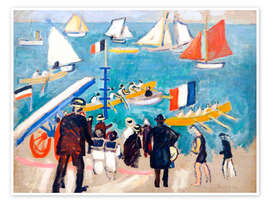 Wandbild Die Regatten, 1908 - Raoul Dufy