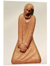 Acrylglasbild Der Zweifler, 1931 - Ernst Barlach