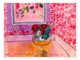 Wandbild 30 ans ou la vie en rose, 1931 - Raoul Dufy
