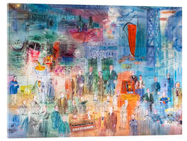 Acrylglasbild Die Stromfee, 1937 I - Raoul Dufy