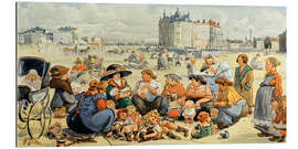 Quadro em plexi-alumínio The Bottle Child, 1912 - Heinrich Zille