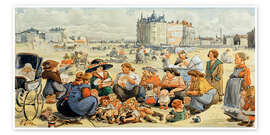 Wandbild Das Flaschenkind, 1912 - Heinrich Zille