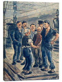 Leinwandbild Das Jubiläum I, 1909 - Heinrich Zille