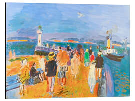 Alubild La Jetée de Honfleur (Der Pier von Honfleur), 1928