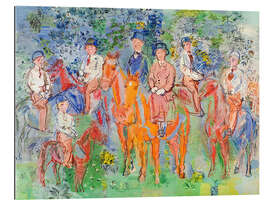 Quadro em plexi-alumínio Les Cavaliers sous Bois (Riders in the Forest), 1932 - Raoul Dufy